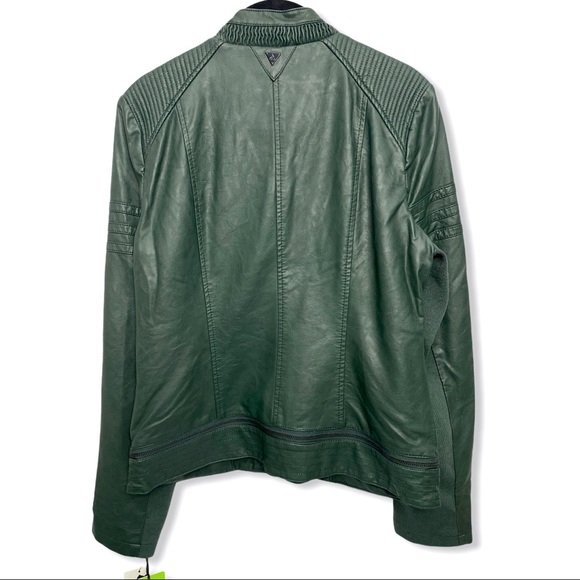 Sam Edelman Elise Faux Leather Moto Jacket - Picture 6 of 12